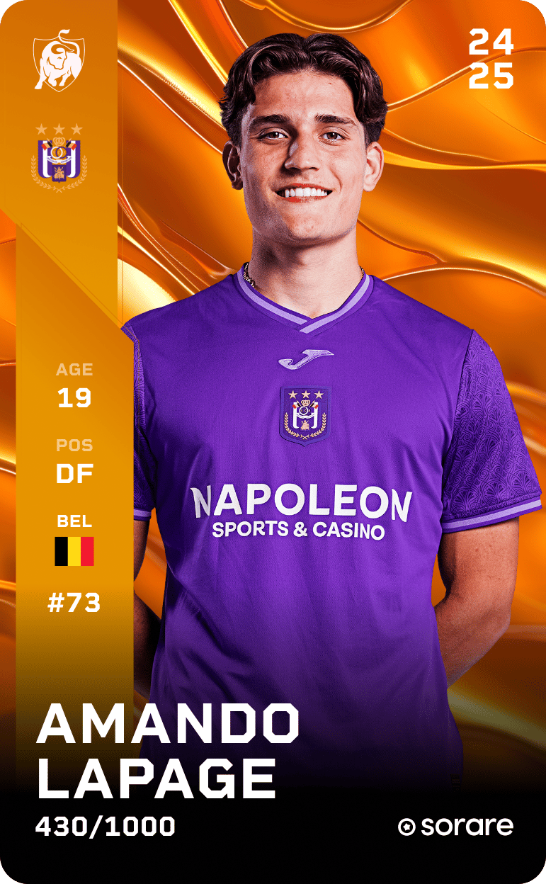 Amando Lapage 2024-25 • Limited 430/1000