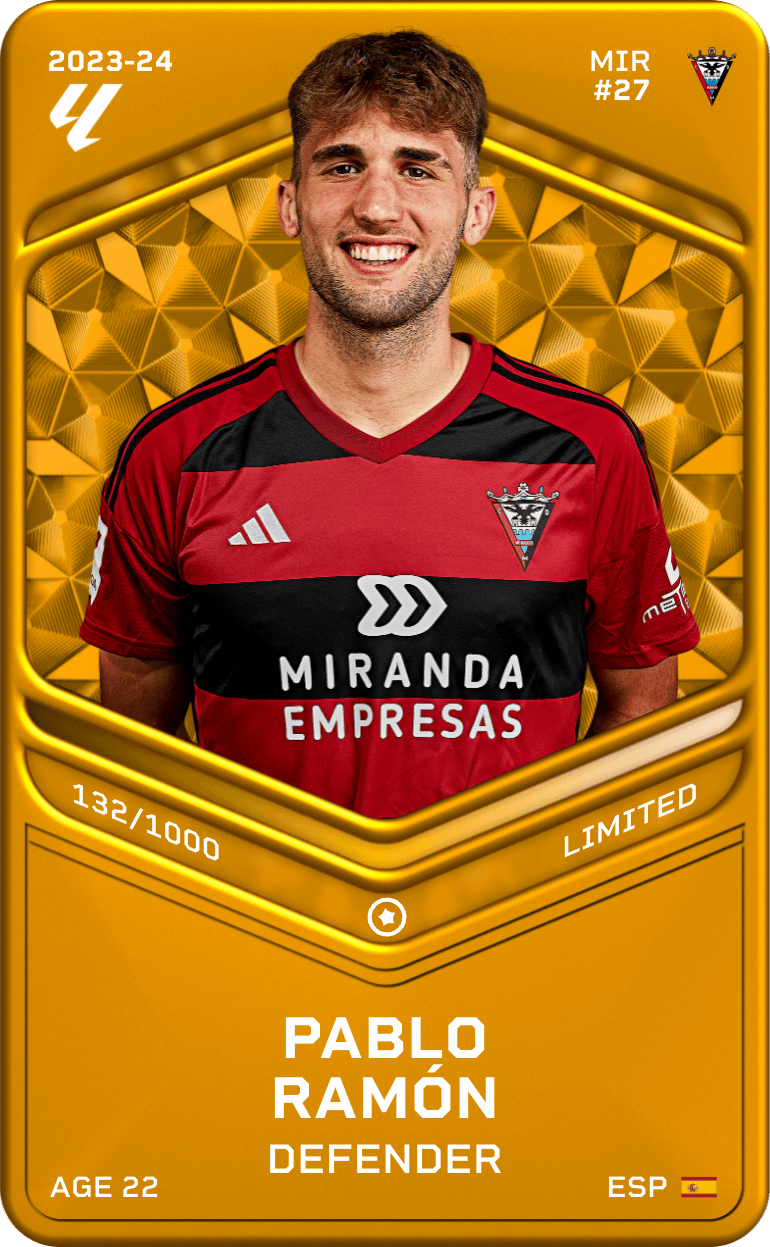 Pablo Ramón 2023-24 • Limited 132/1000