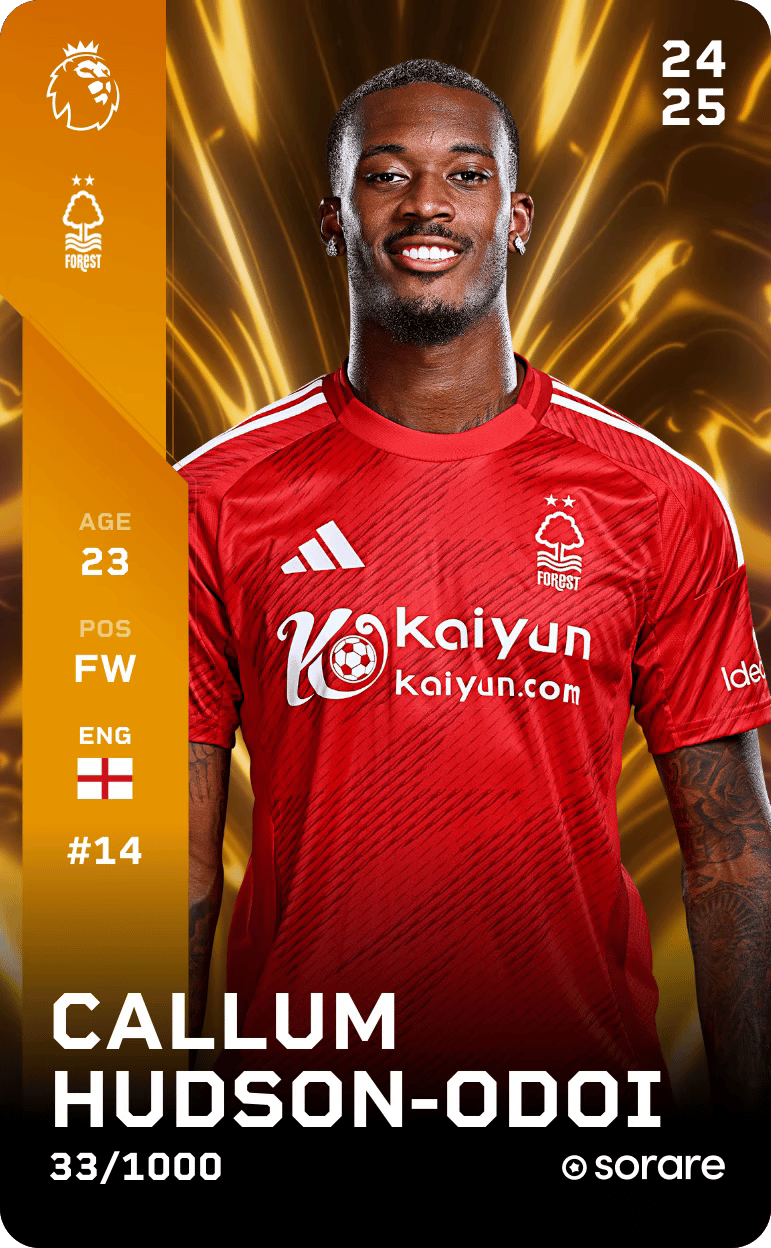 Callum Hudson-Odoi 2024-25 • Limited 33/1000