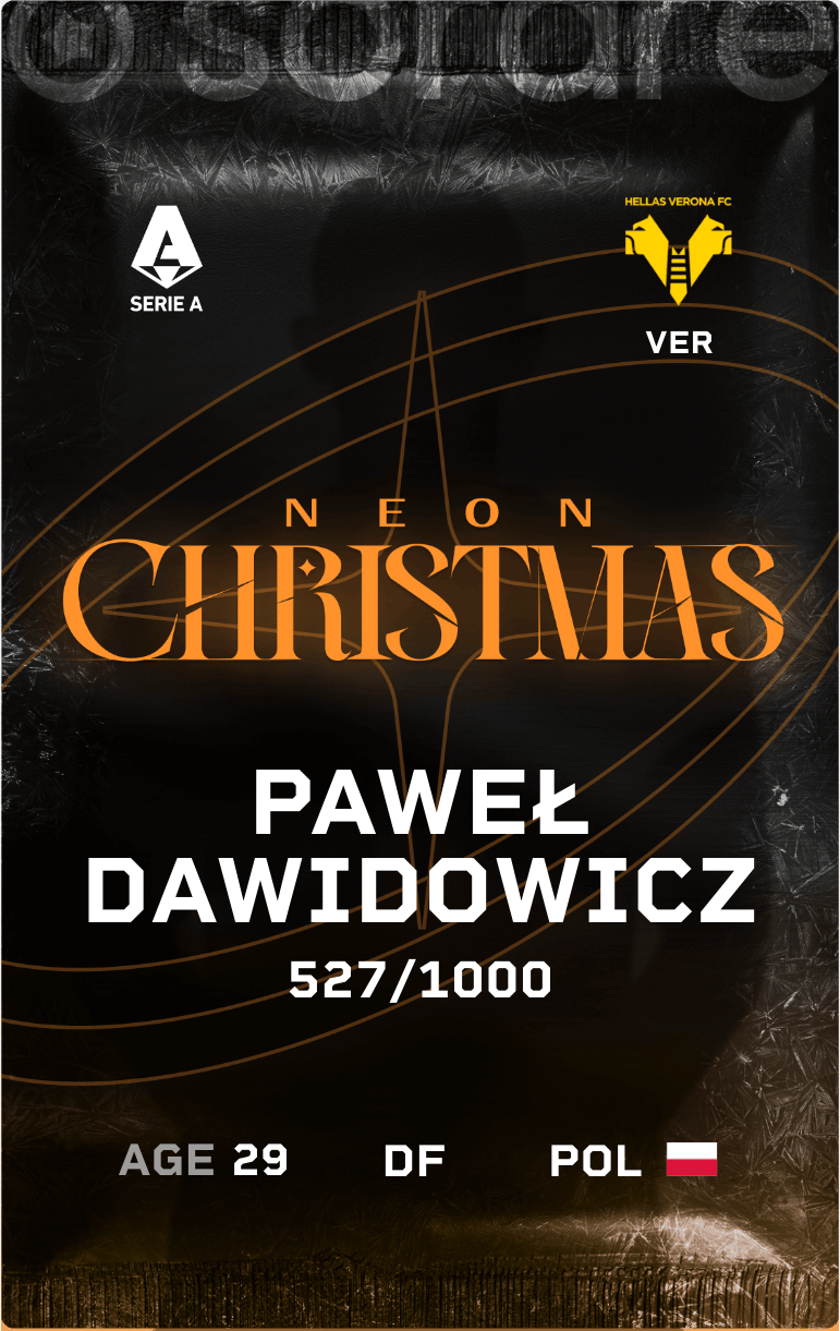 Paweł Dawidowicz 2024-25 • Limited 527/1000