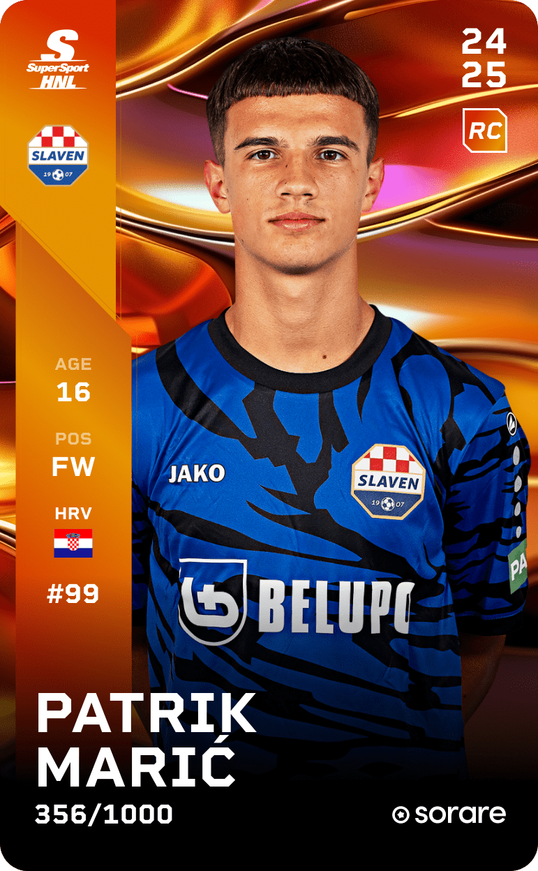 Patrik Marić 2024-25 • Limited 356/1000