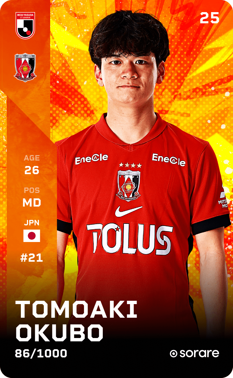 Tomoaki Okubo 2025-26 • Limited 86/1000