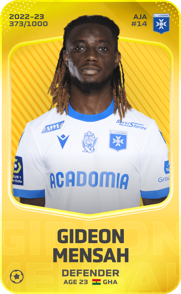 Gideon Mensah 2022-23 • Limited 373/1000