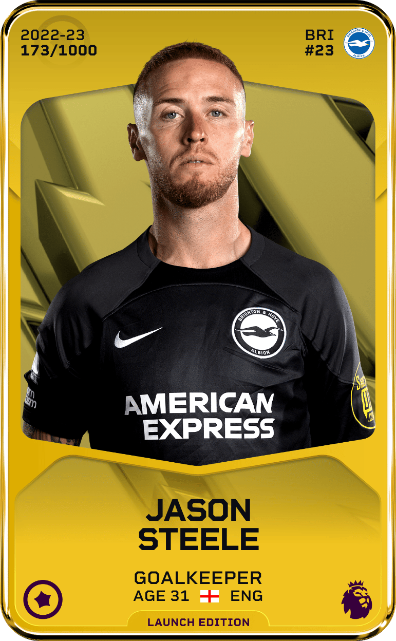 Jason Steele 2022-23 • Limited 173/1000