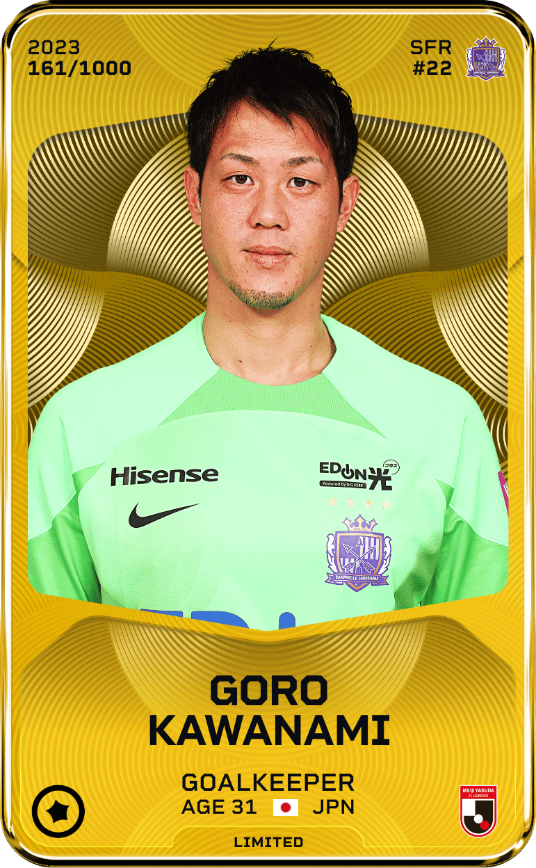 Goro Kawanami 2023-24 • Limited 161/1000