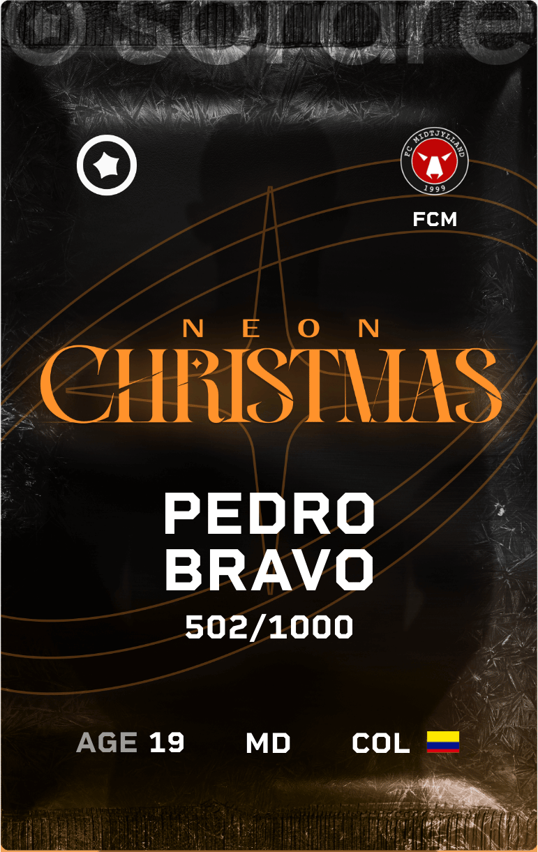 Pedro Bravo 2024-25 • Limited 502/1000
