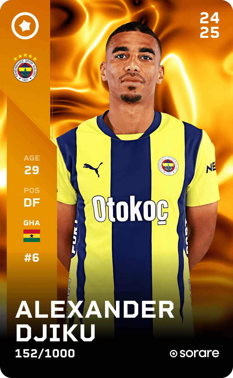 Alexander Djiku 2024-25 • Limited 152/1000