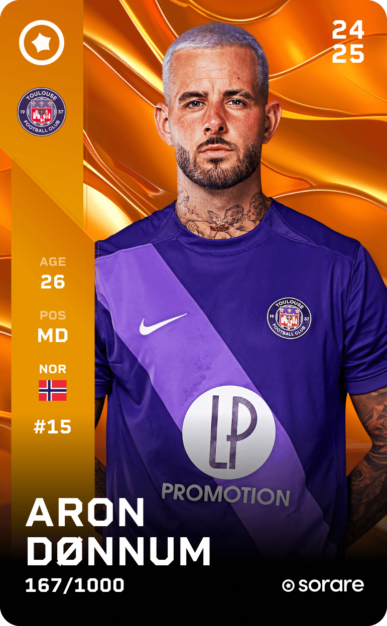 Aron Dønnum 2024-25 • Limited 167/1000