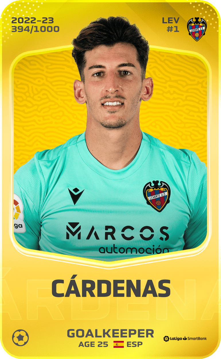 Cárdenas 2022-23 • Limited 394/1000