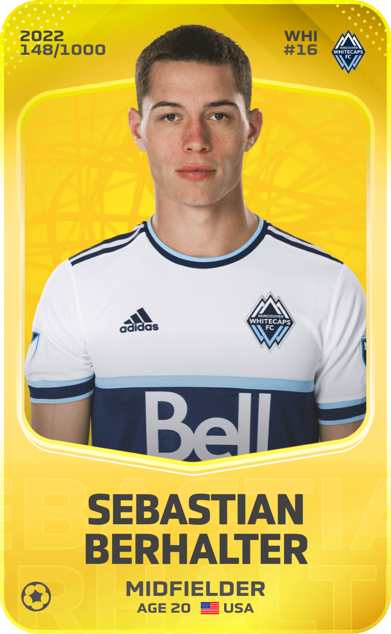 Sebastian Berhalter 2022-23 • Limited 148/1000