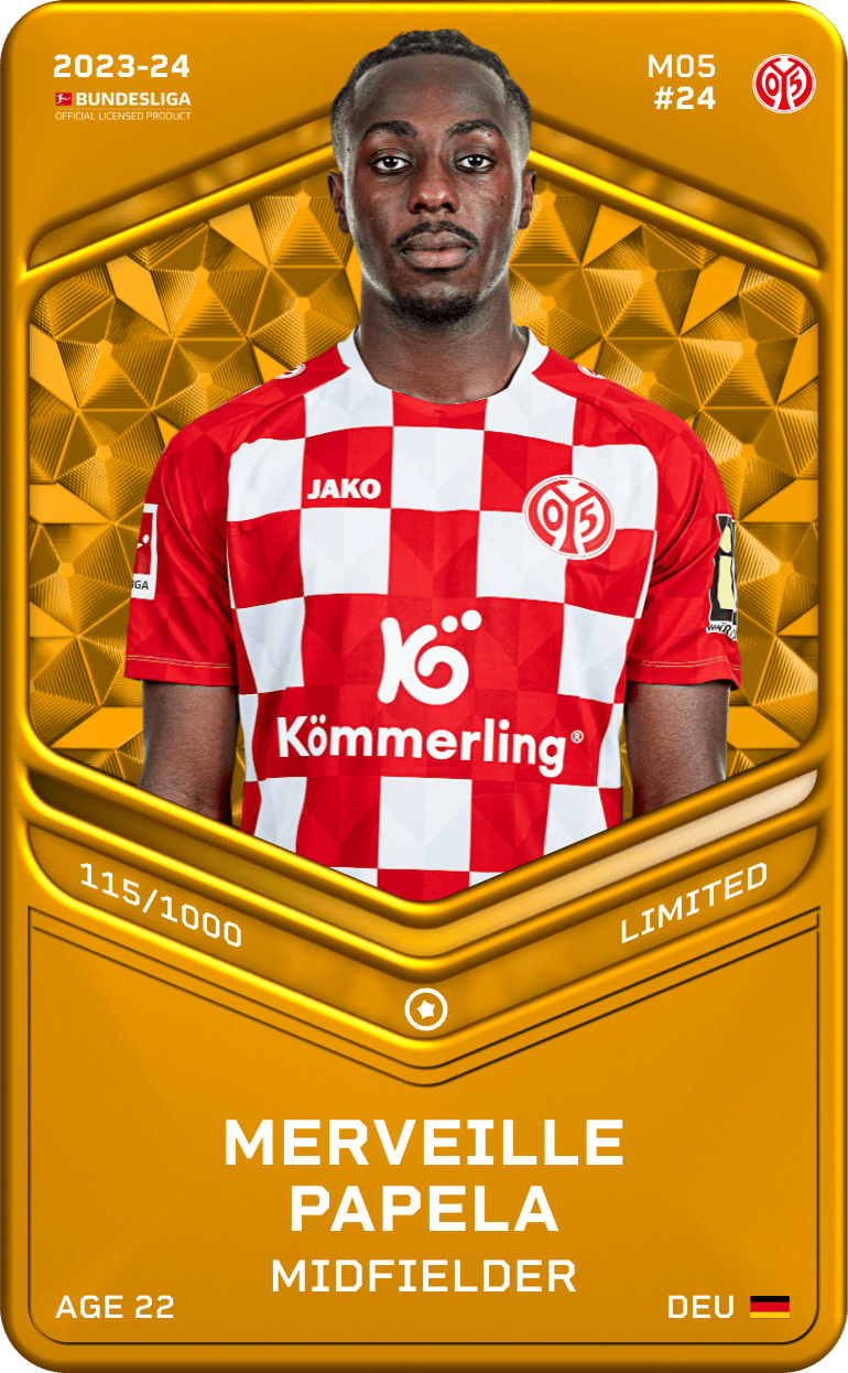 Merveille Papela 2023-24 • Limited 115/1000