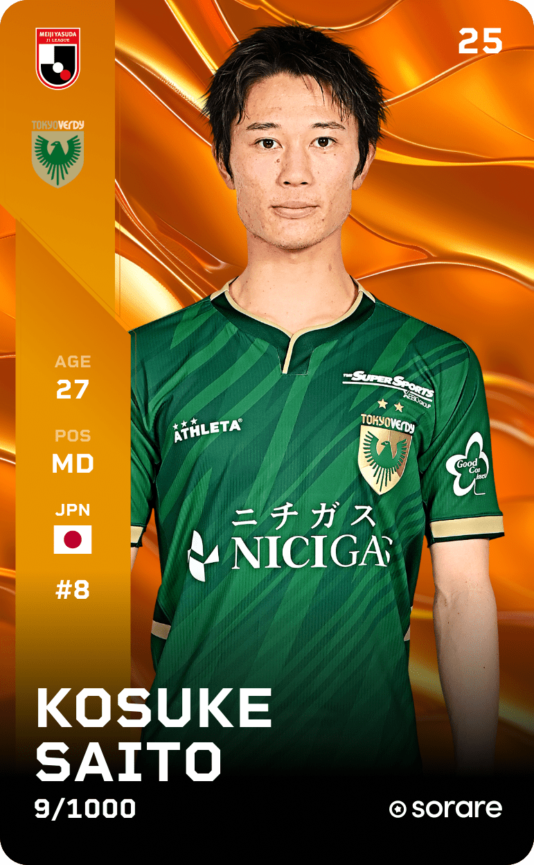 Kosuke Saito 2025-26 • Limited 9/1000
