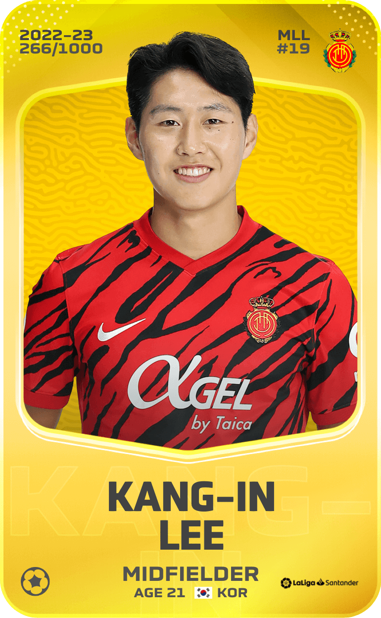 Kang-In Lee 2022-23 • Limited 266/1000