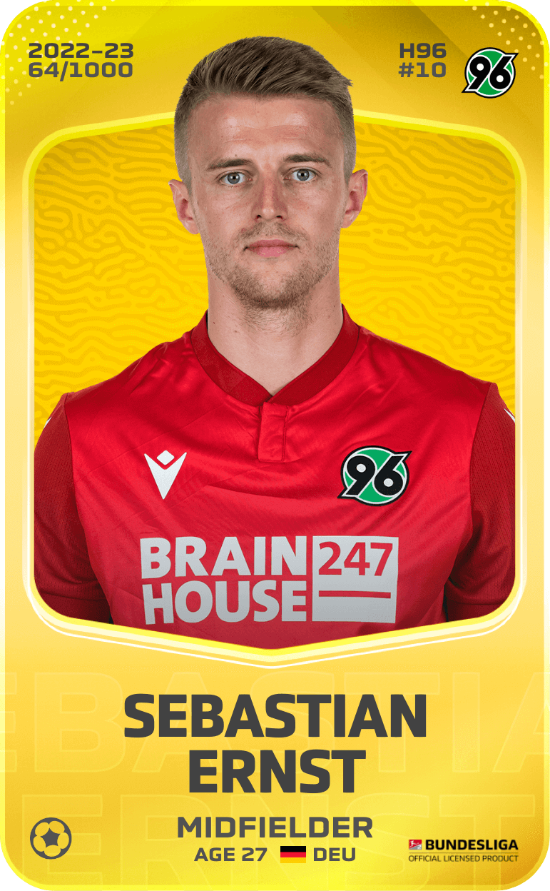 Sebastian Ernst 2022-23 • Limited 64/1000