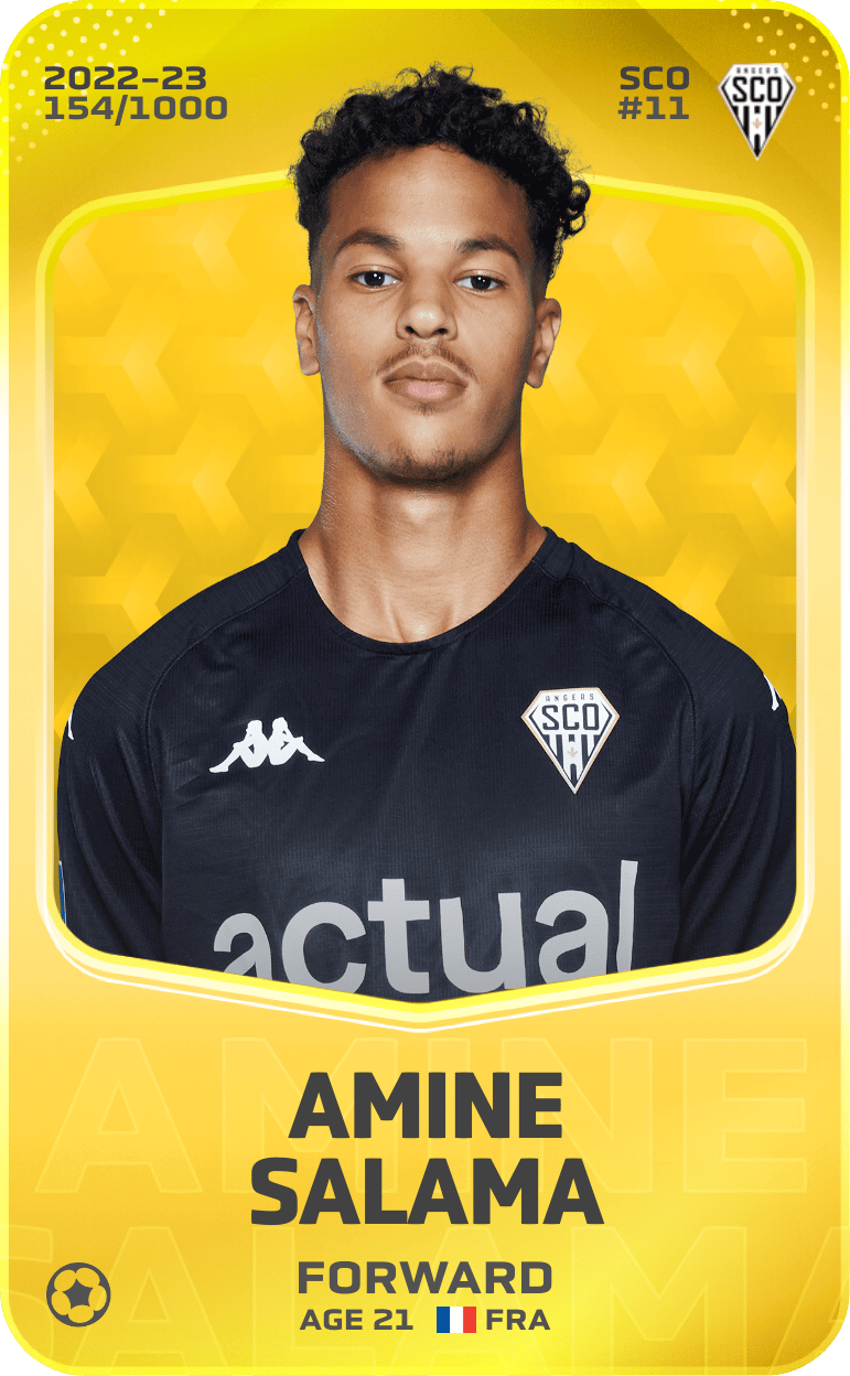 Amine Salama 2022-23 • Limited 154/1000