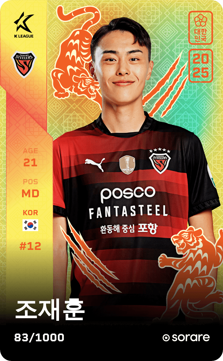 Cho Jae-Hun 2025-26 • Limited 83/1000