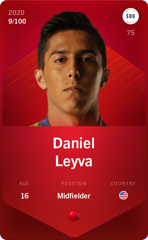 Sorare - Sorare Official - Daniel Leyva 2020-21 • Rare 9/100 - NFT # 31708915201385236544005556695624483770286092232421424855879631990331481945056