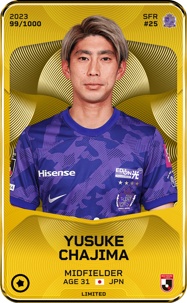 Yusuke Chajima 2023-24 • Limited 99/1000