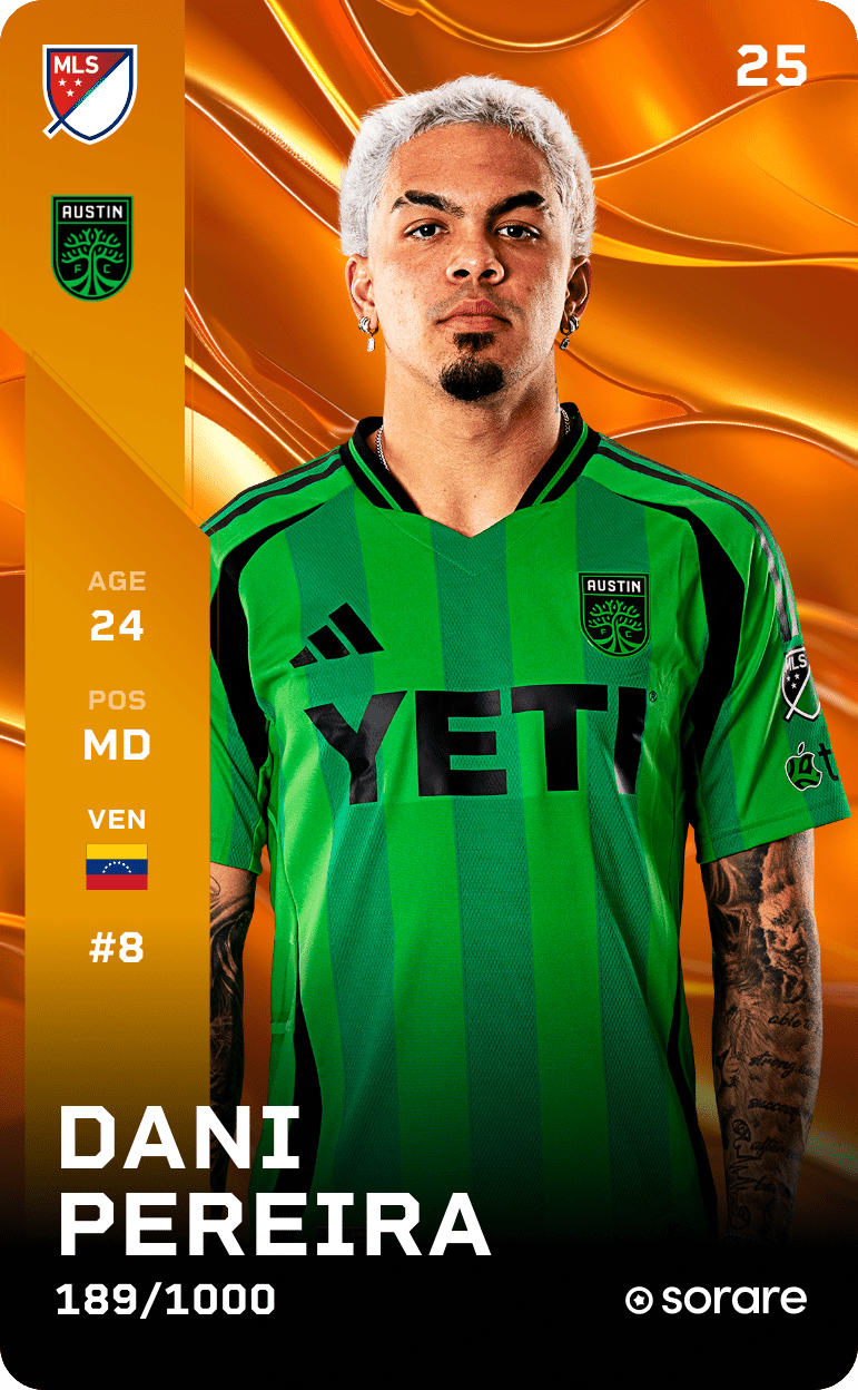Dani Pereira 2025-26 • Limited 189/1000