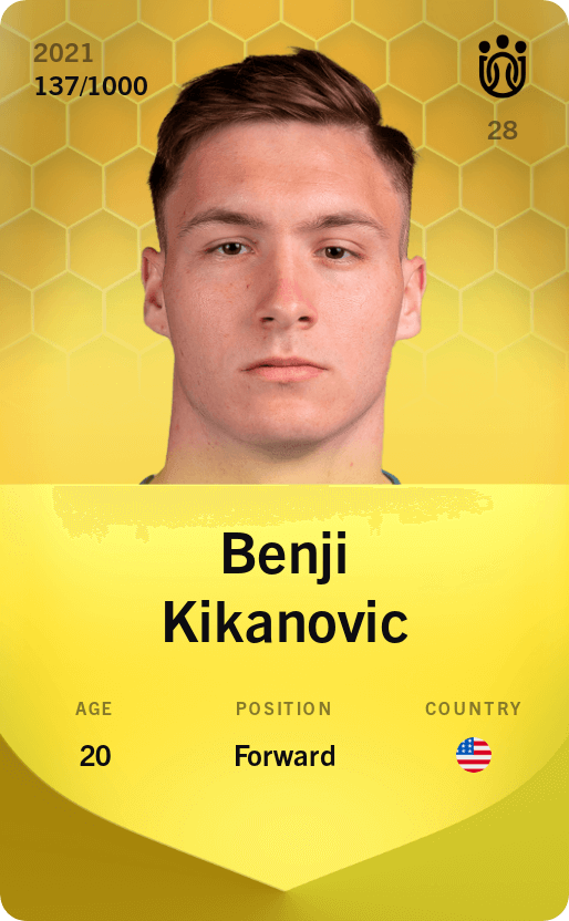 Benji Kikanovic 2021-22 • Limited 137/1000