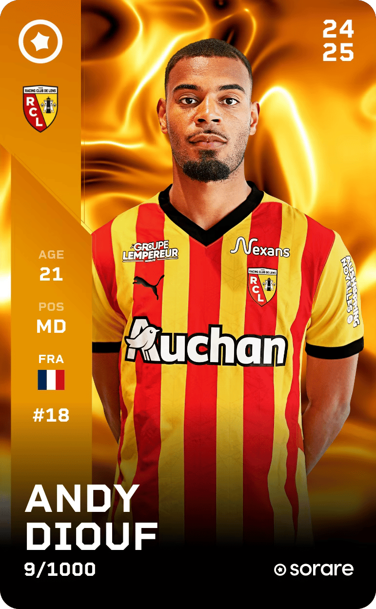 Andy Diouf 2024-25 • Limited 9/1000