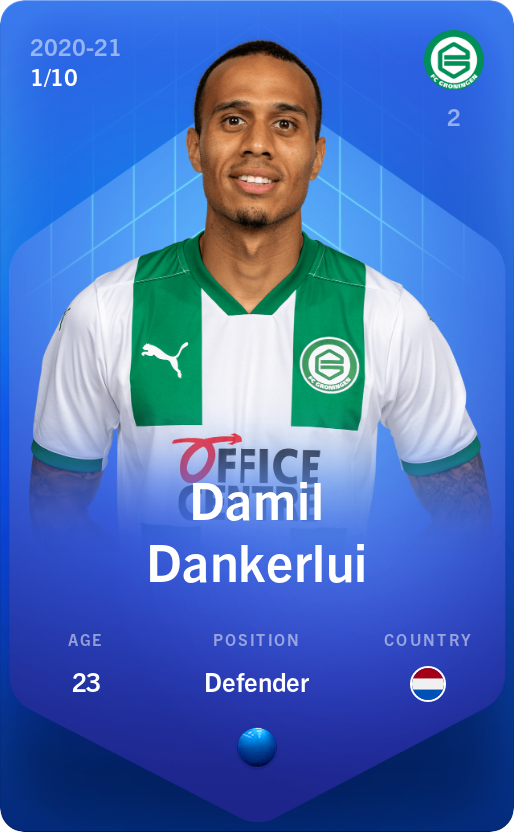 Sorare - Sorare Official - Damil Dankerlui 2020-21 • Super Rare 1/10 - NFT # 57877239959735470497905167960535958269735147759931346803533856760657217962850
