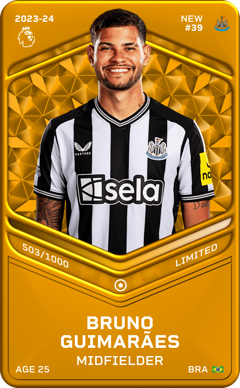 Bruno Guimarães 2023-24 • Limited 503/1000