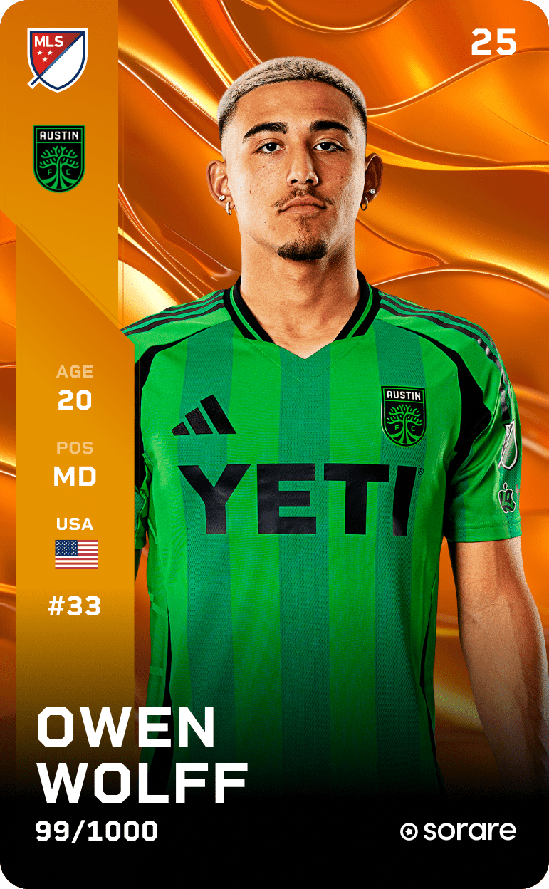 Owen Wolff 2025-26 • Limited 99/1000