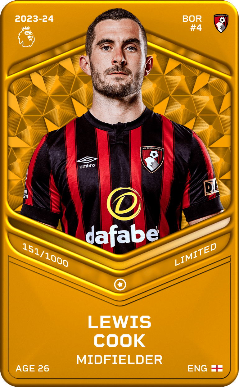 Lewis Cook 2023-24 • Limited 151/1000