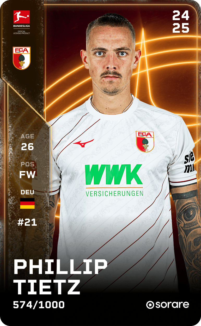 Phillip Tietz 2024-25 • Limited 574/1000