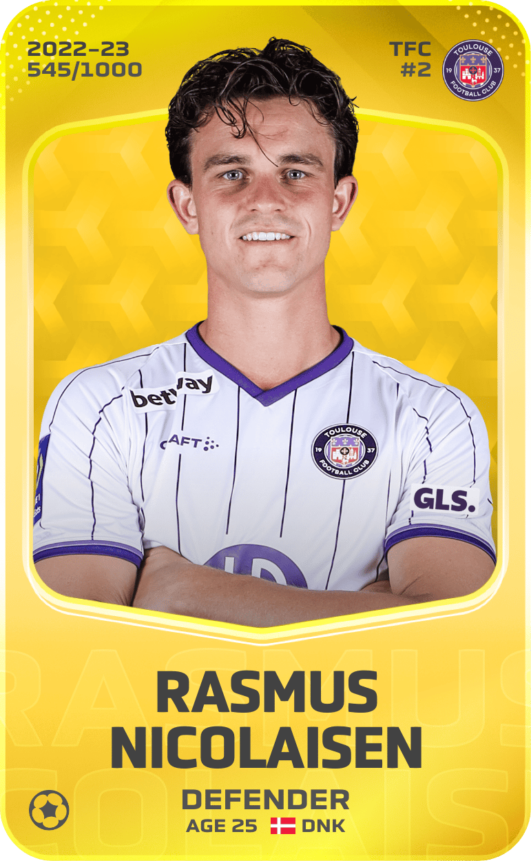 Rasmus Nicolaisen 2022-23 • Limited 545/1000