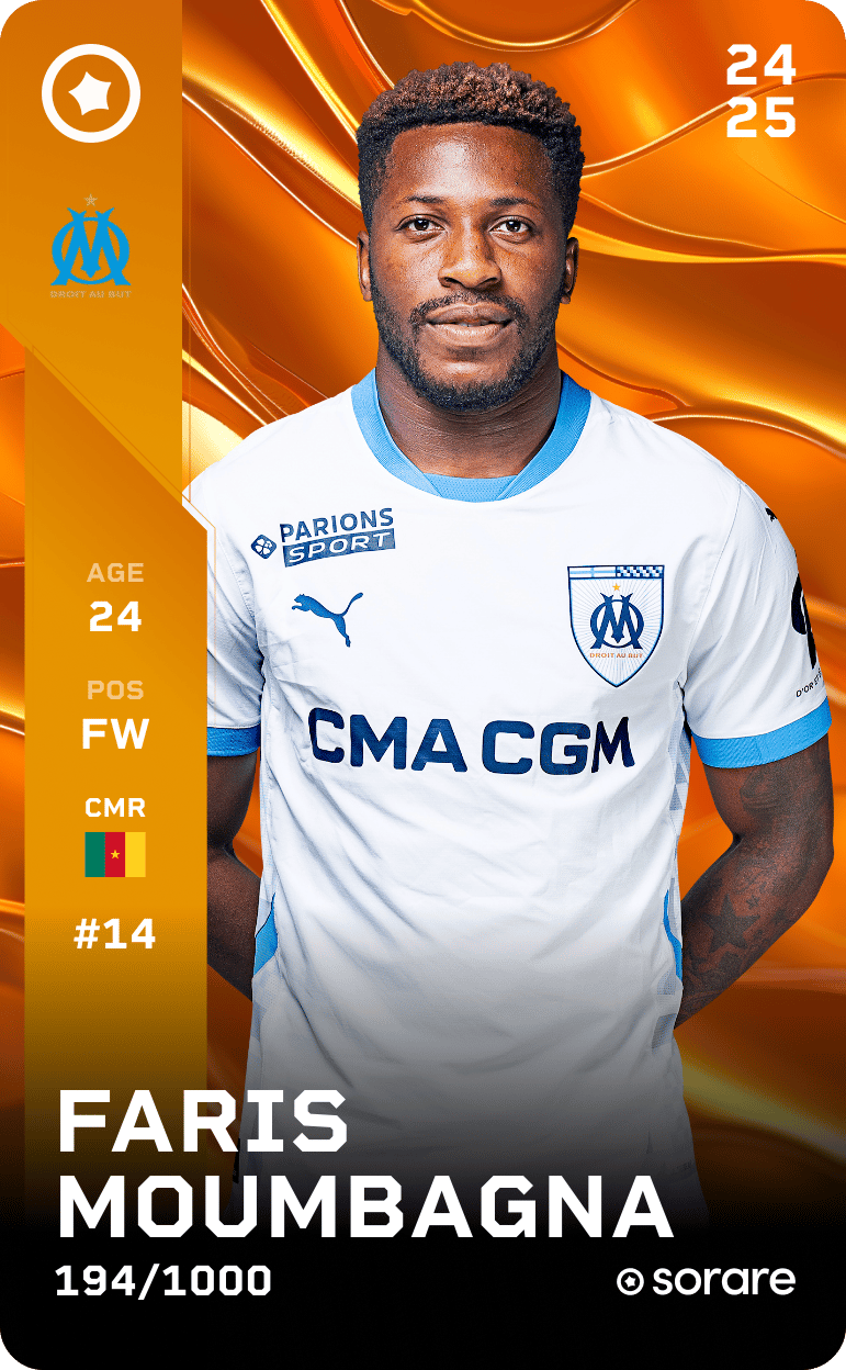 Faris Moumbagna 2024-25 • Limited 194/1000