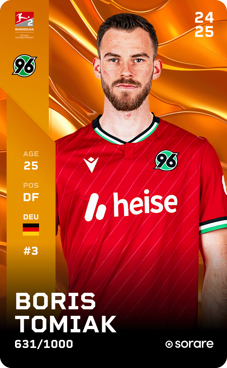 Boris Tomiak 2024-25 • Limited 631/1000