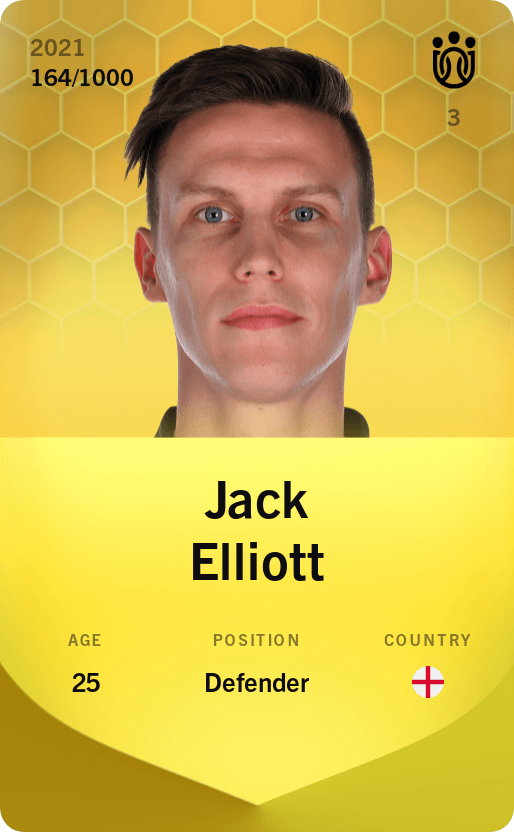 Jack Elliott 2021-22 • Limited 164/1000