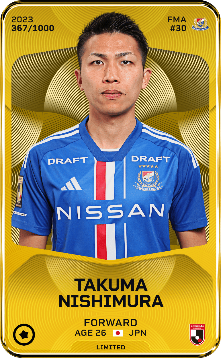 Takuma Nishimura 2023-24 • Limited 367/1000