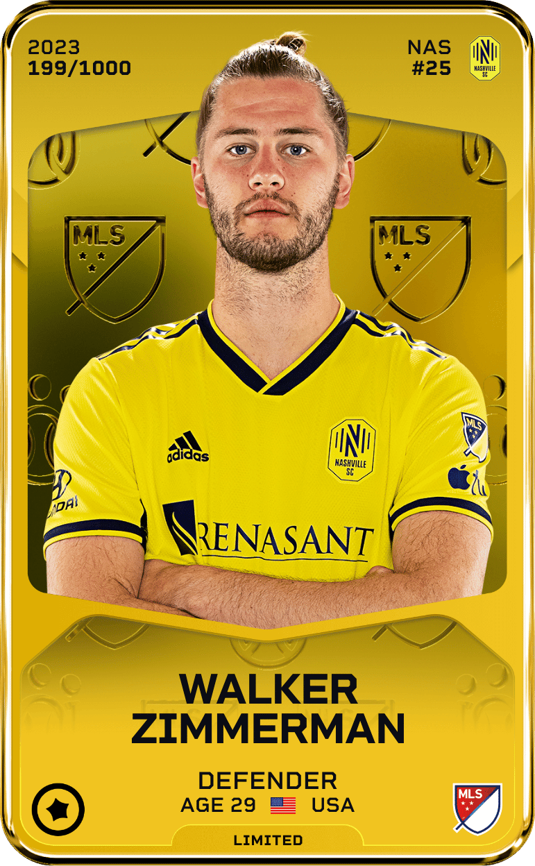 Walker Zimmerman 2023-24 • Limited 199/1000