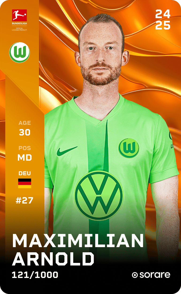 Maximilian Arnold 2024-25 • Limited 121/1000