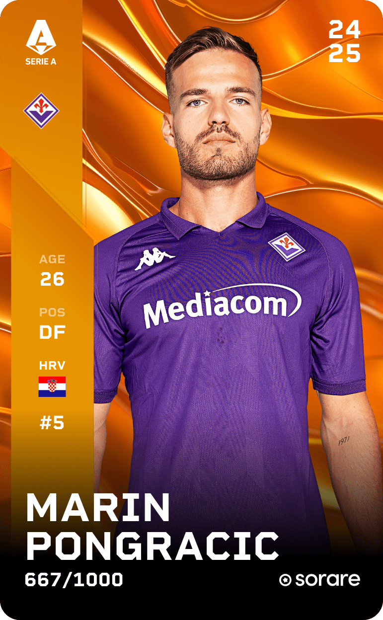 Marin Pongracic 2024-25 • Limited 667/1000