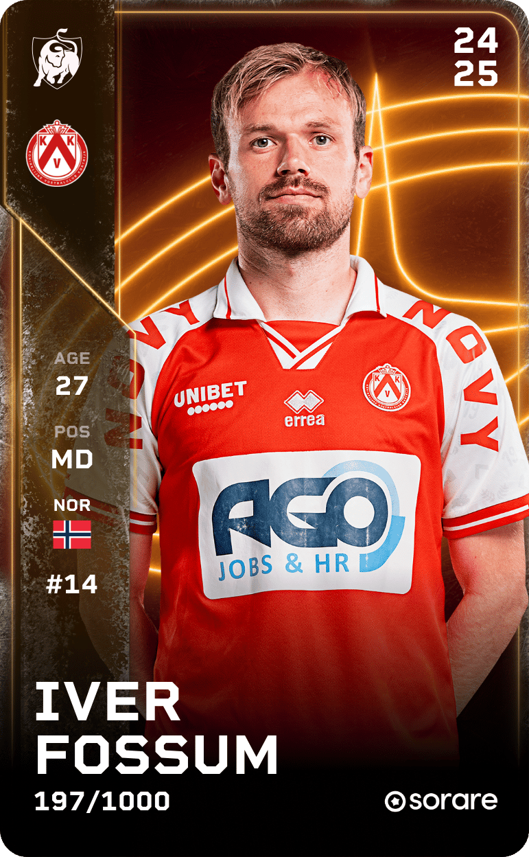 Iver Fossum 2024-25 • Limited 197/1000