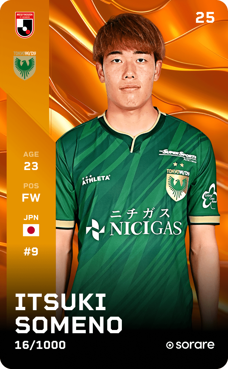 Itsuki Someno 2025-26 • Limited 16/1000