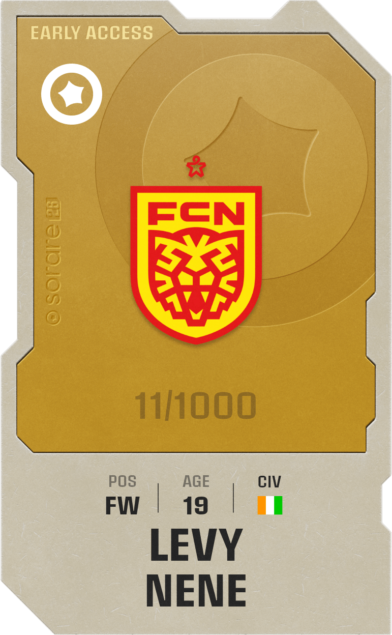 Levy Nene 2025-26 • Limited 11/1000