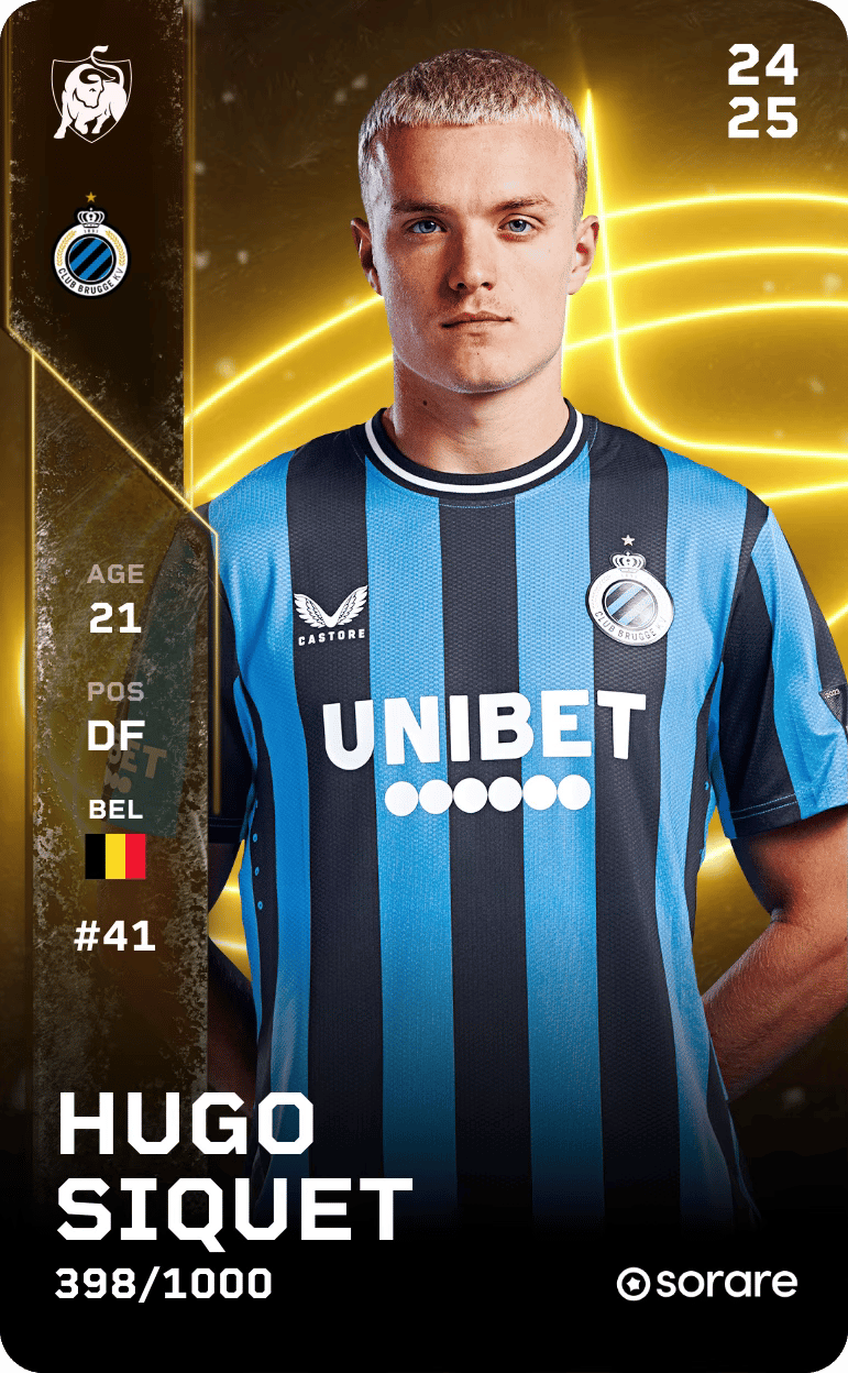 Hugo Siquet 2024-25 • Limited 398/1000