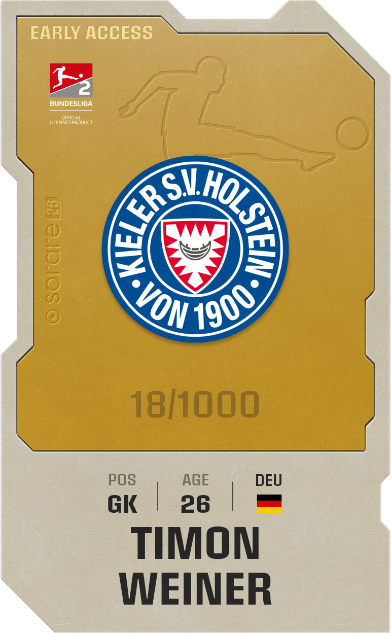 Timon Weiner 2025-26 • Limited 18/1000