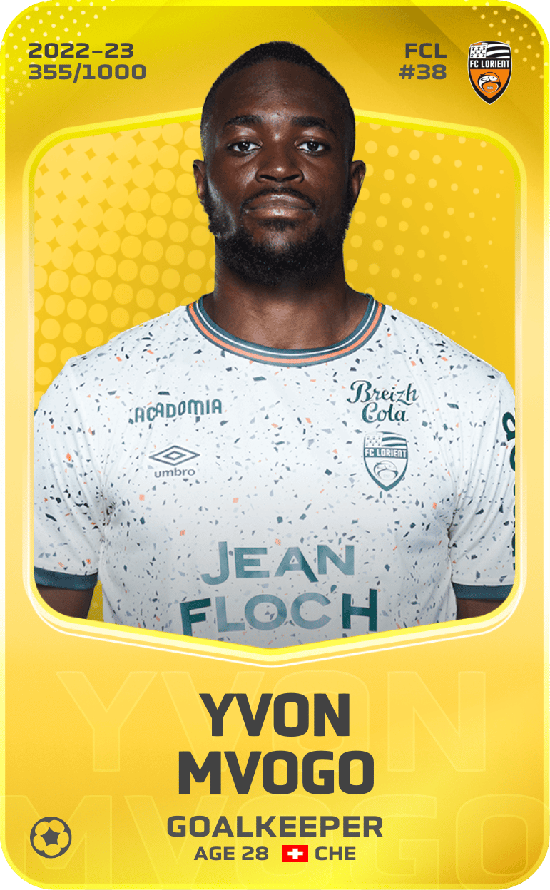 Yvon Mvogo 2022-23 • Limited 355/1000