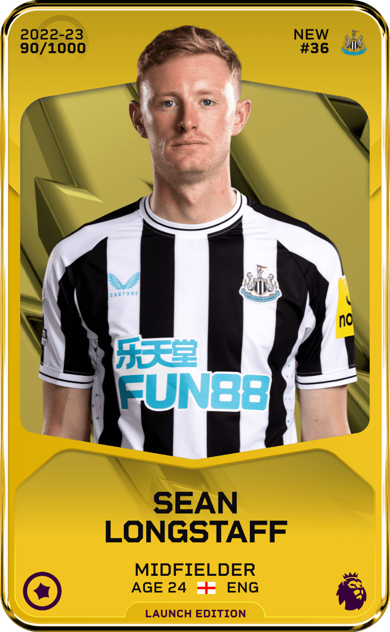 Sean Longstaff 2022-23 • Limited 90/1000