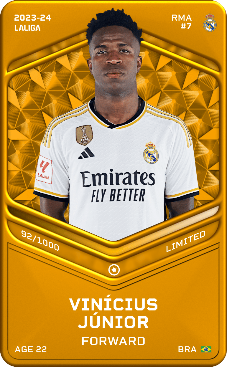 Vinícius Júnior 2023-24 • Limited 92/1000