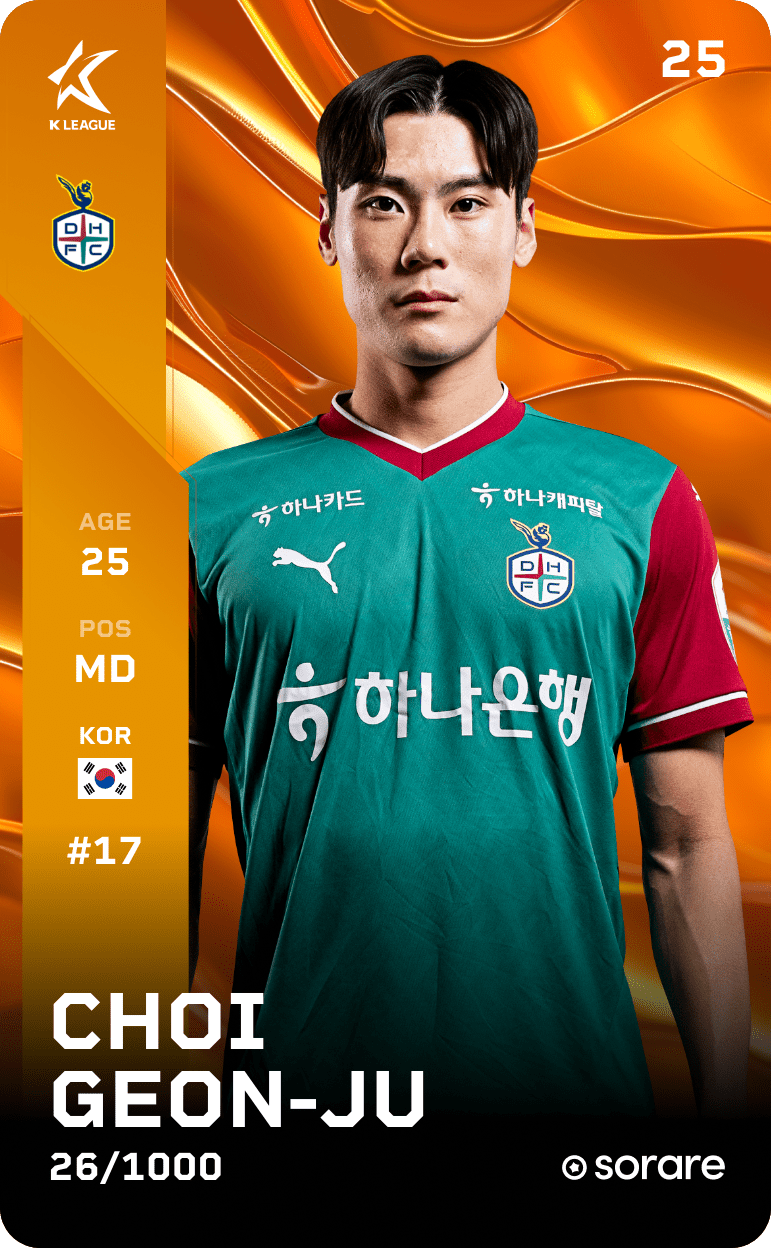 Choi Geon-Joo 2025-26 • Limited 26/1000