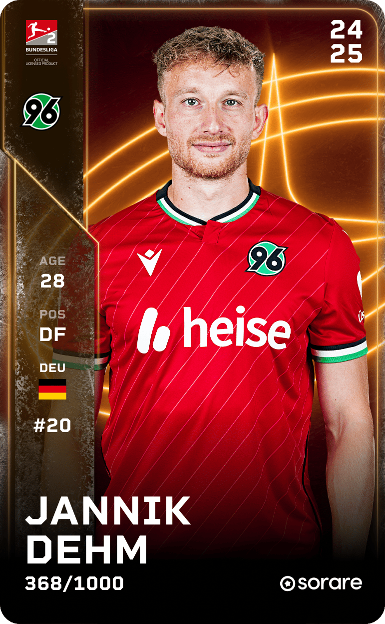 Jannik Dehm 2024-25 • Limited 368/1000