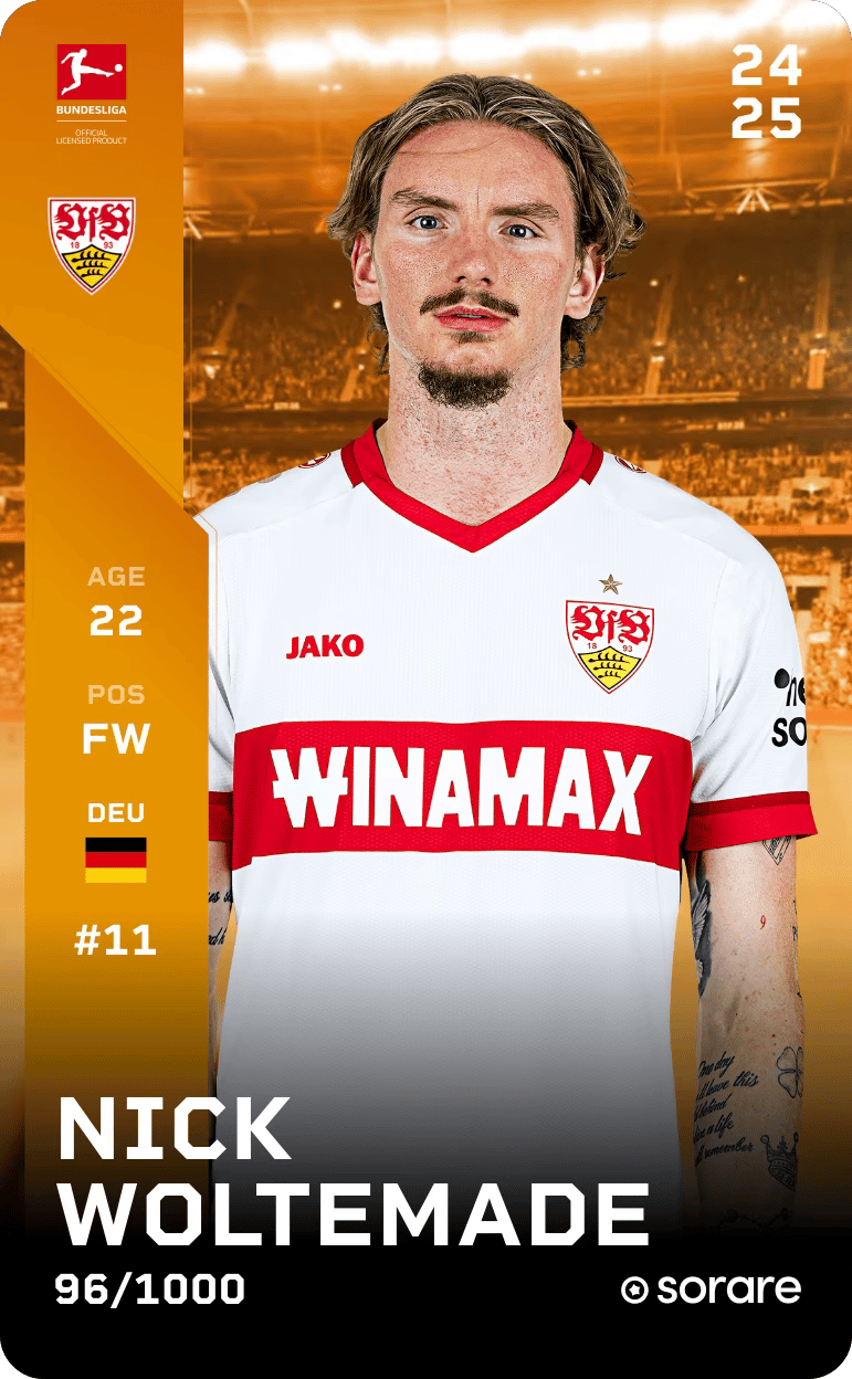 Nick Woltemade 2024-25 • Limited 96/1000