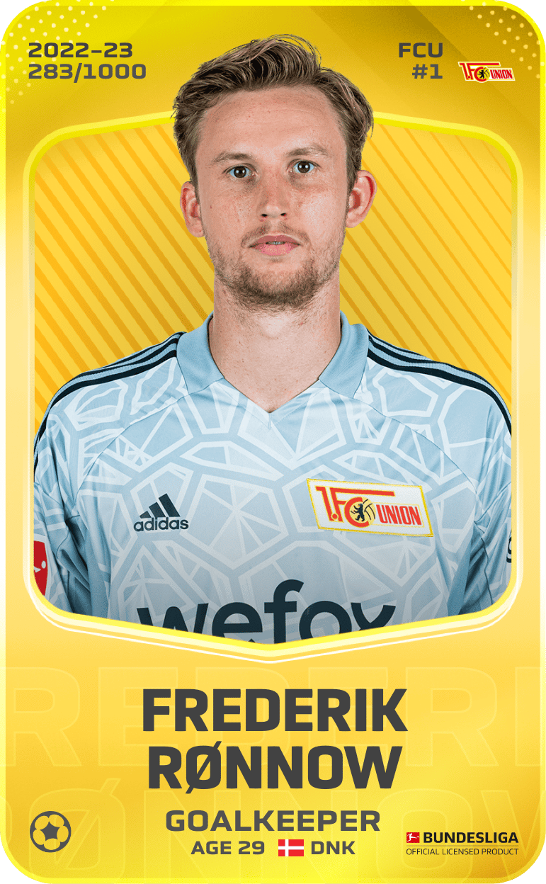 Frederik Rønnow 2022-23 • Limited 283/1000